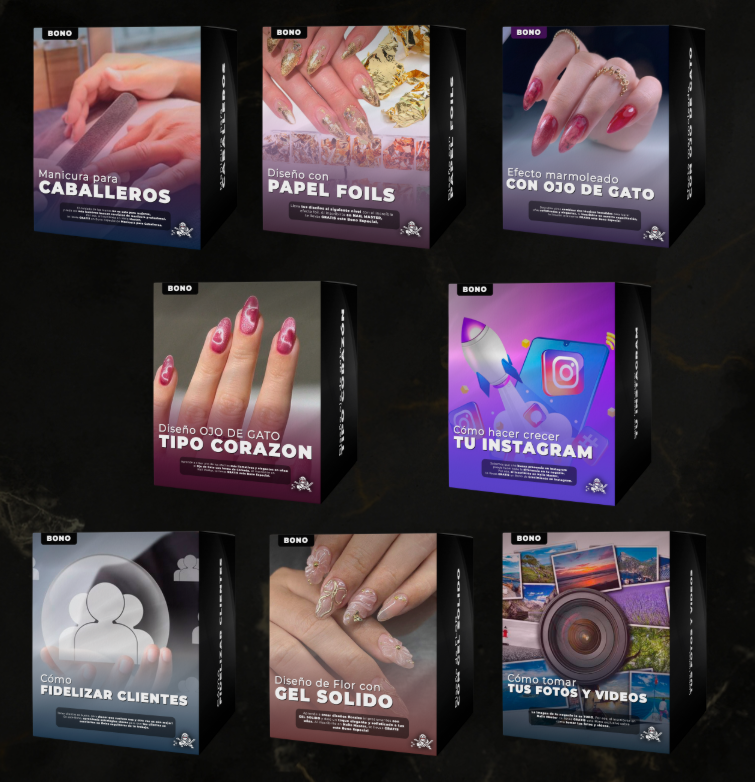 bonus Curso Nails Master pro bonos